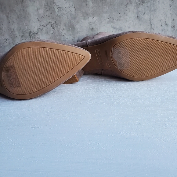 BAMBOO Tan Suede Bootie - Picture 3 of 3